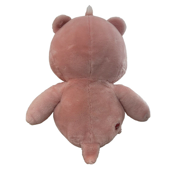 Care Bears Cheer Bear Plush Rainbow Jumbo 25 Inch 2002 Pink Cuddly Toy Pride - Picture 8 of 11